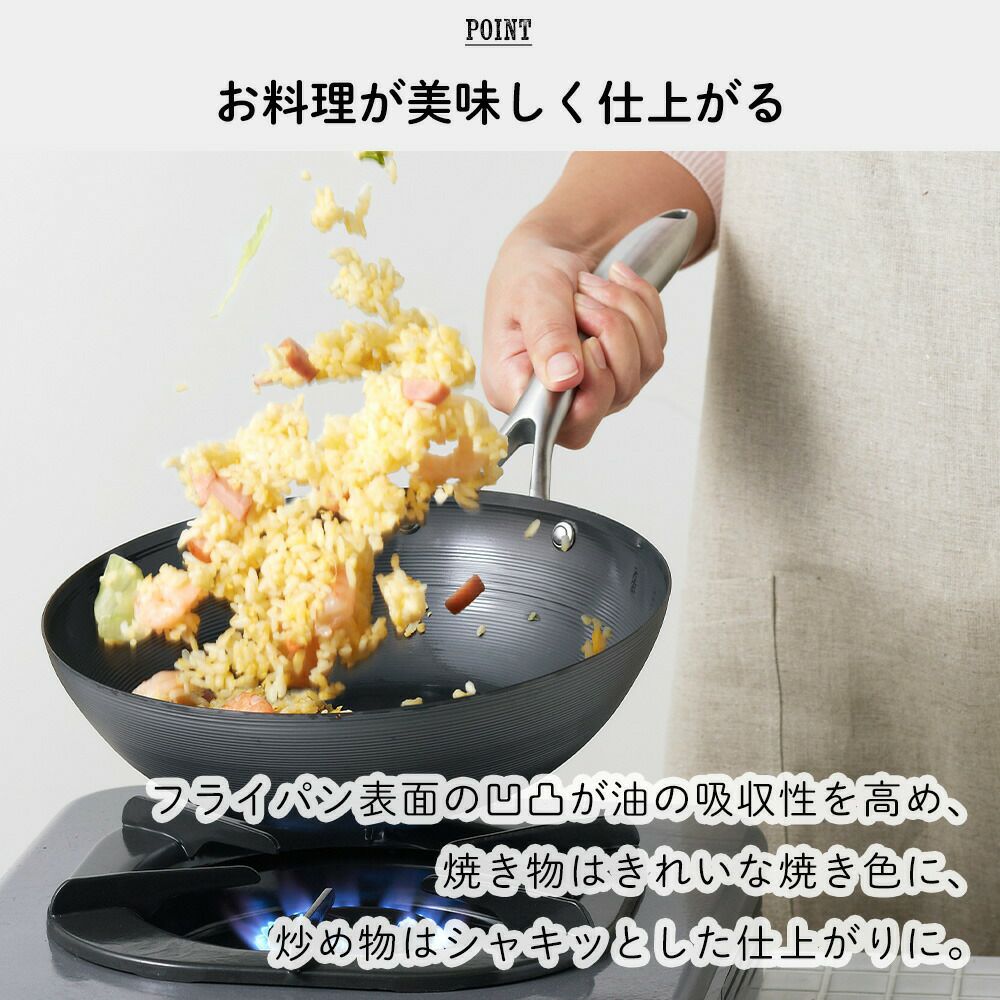 ビタクラフト(Vita Caft) スーパー鉄フライパン20cm | ヤマソロ公式