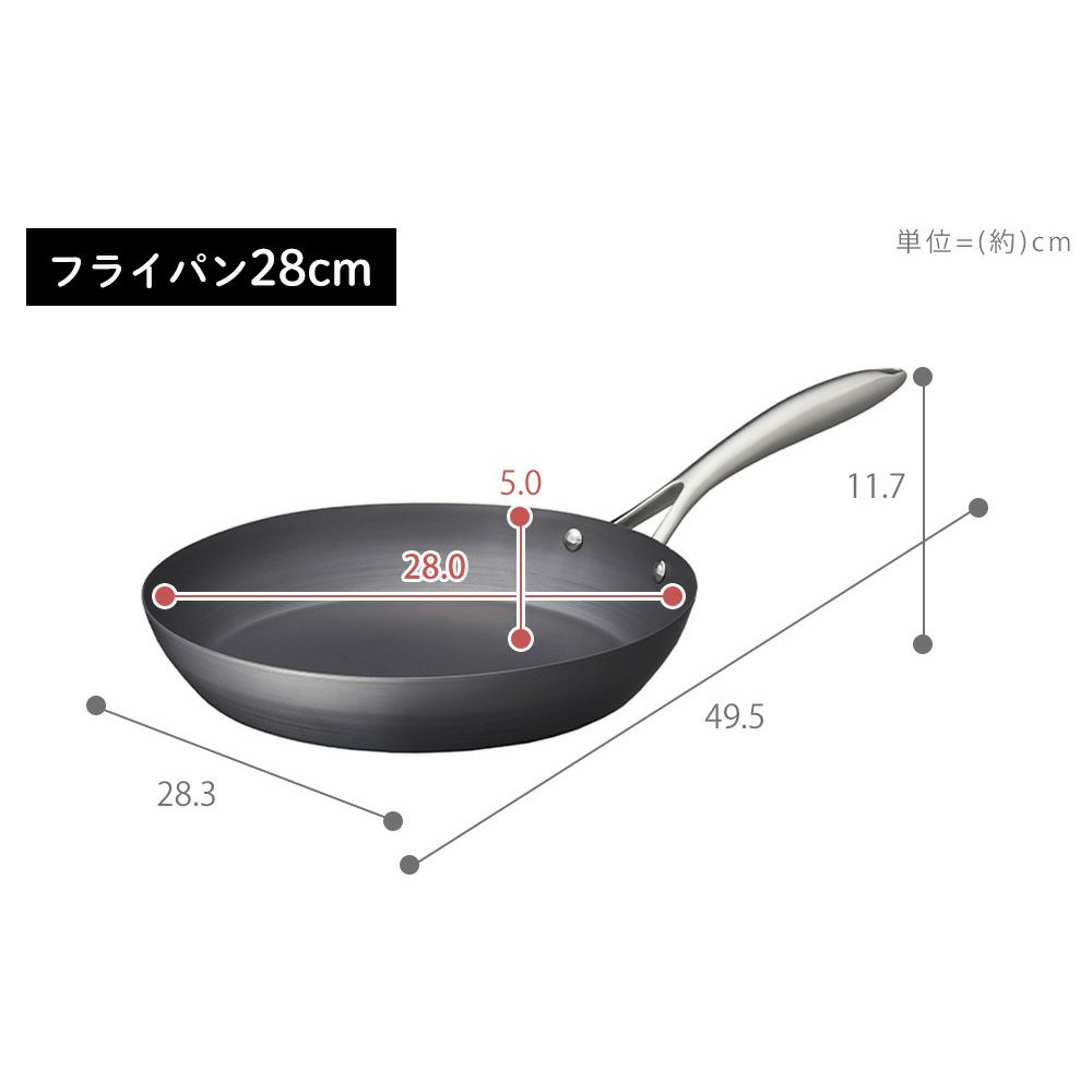 ビタクラフト(Vita Caft) スーパー鉄フライパン20cm | ヤマソロ公式