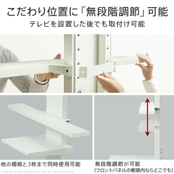 【cocopelliさま専用】⑤　ローボード THE TABLE / ラバーウッド ナチュラル × Black Steel × W181