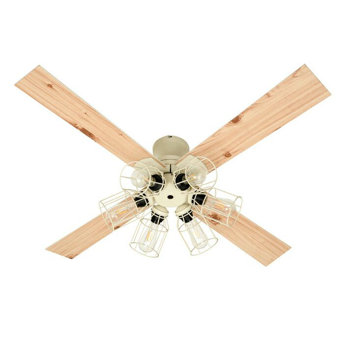 JE-CF048 シーリングファン6灯 フィラメントLED付 | ヤマソロ公式