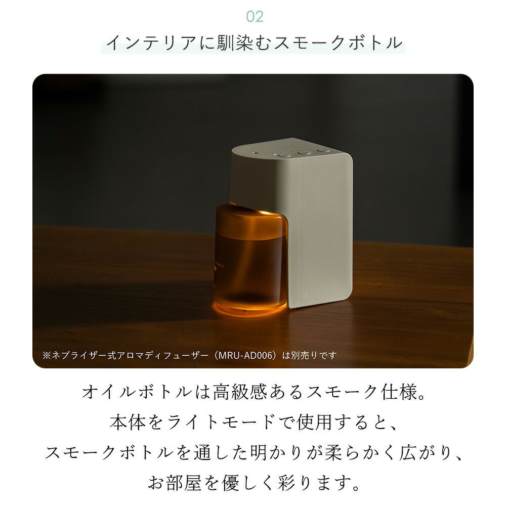 MRU-AD007 ネブライザー専用アロマオイル | ヤマソロ公式