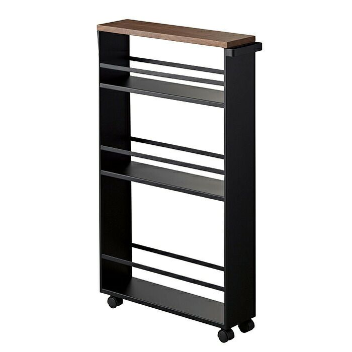 山崎実業 タワー ハンドル付きスリムワゴン 未開封新品 山崎実業 公式 ハンドル付きスリムワゴン タワー | ヤマソロ公式