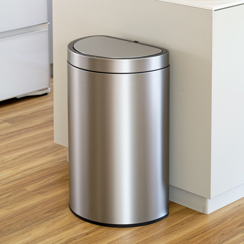 EKO 自動開閉ゴミ箱　ミラージュ　セミラウンド センサービン　45L 電池式 楽天市場】EKO ゴミ箱 45L ミラージュ セミラウンドセンサービン