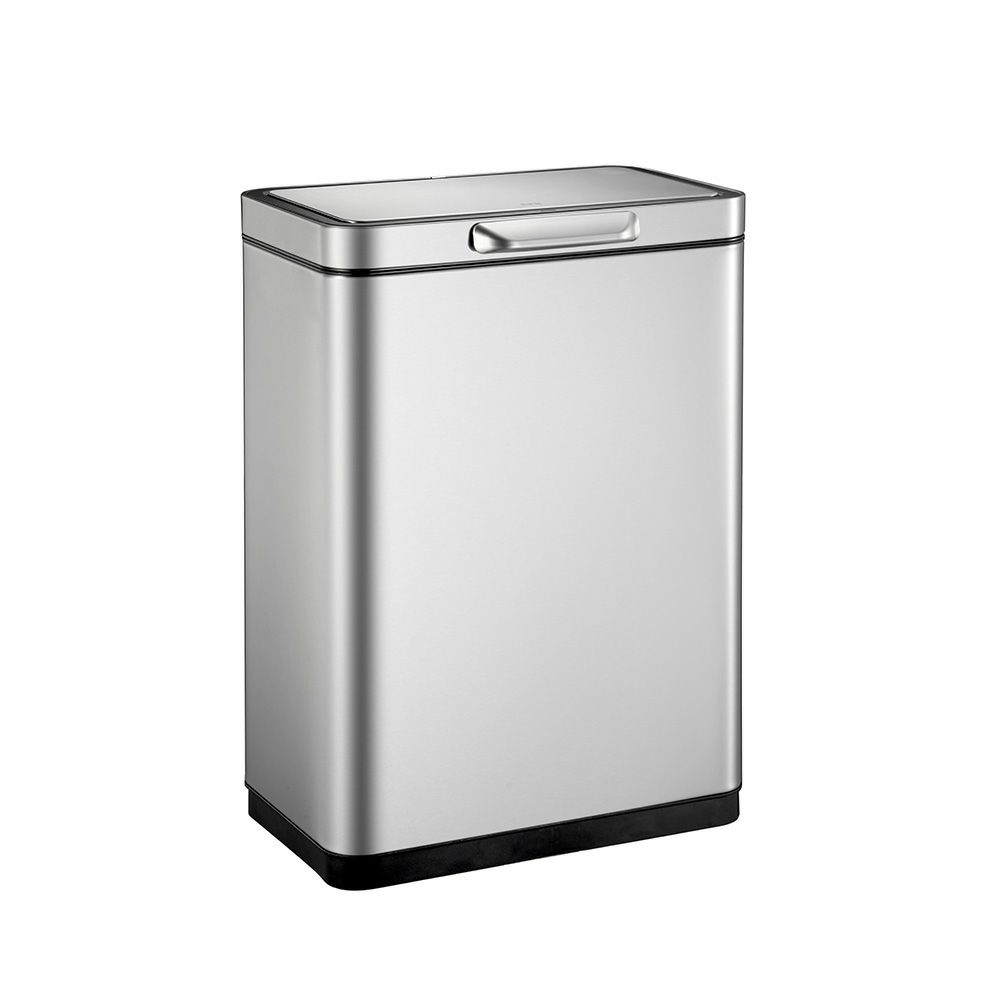 EKO ゴミ箱 30L つや消し ステンレス 自動開閉ゴミ箱 30L ステンレス 分別 イータッチエレクトリック