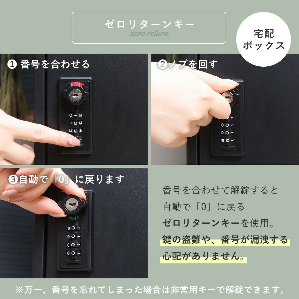 ブラック1枚即日発送 宅配ボックス ポスト一体型 aider(エイダー) ヤマソロ | ヤマソロ公式