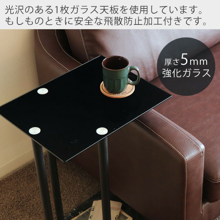 ヤマソロ サイドテーブル 丸 天板 高さ52.5cm 飾り棚 大理石柄