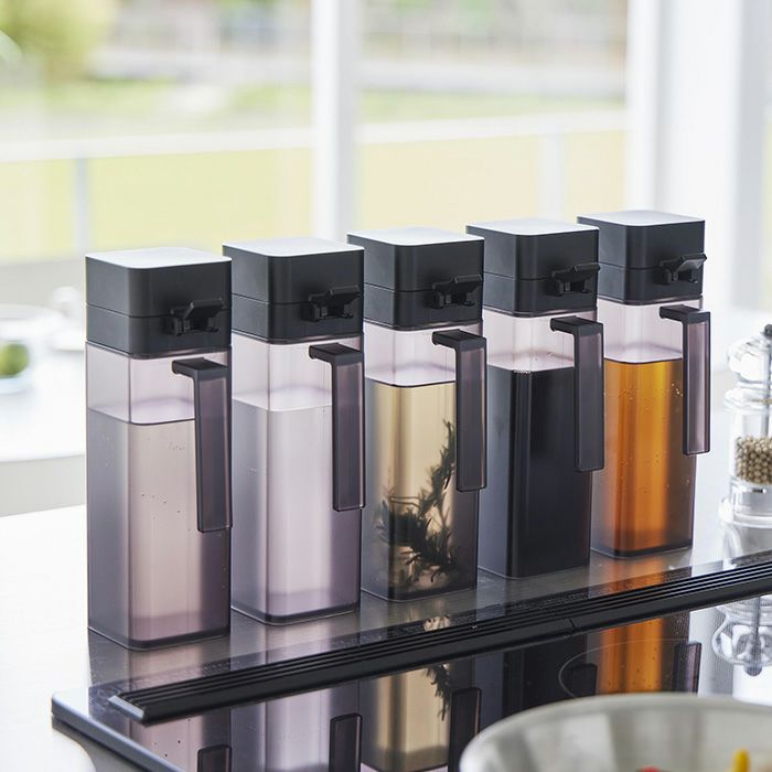 【値下げ】調理器具5点セット＋ミニボトル 山崎実業 公式 蓋付き調味料ボトル タワー | ヤマソロ公式