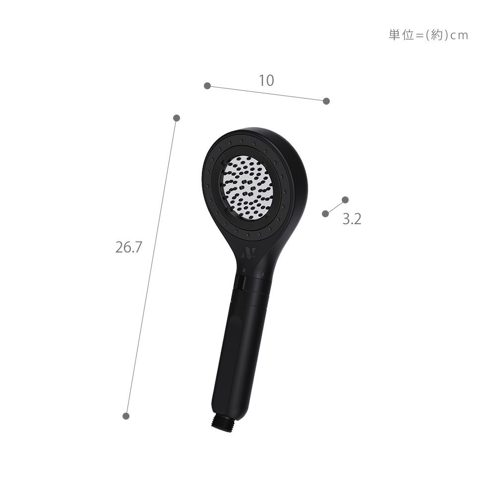 Noend オーガニックファインバブル シャワーヘッド ノーエンド